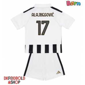 Juventus Kerim Alajbegovic #17 Hjemmebanesæt Børn 2026-27 Kort ærmer (+ korte bukser)